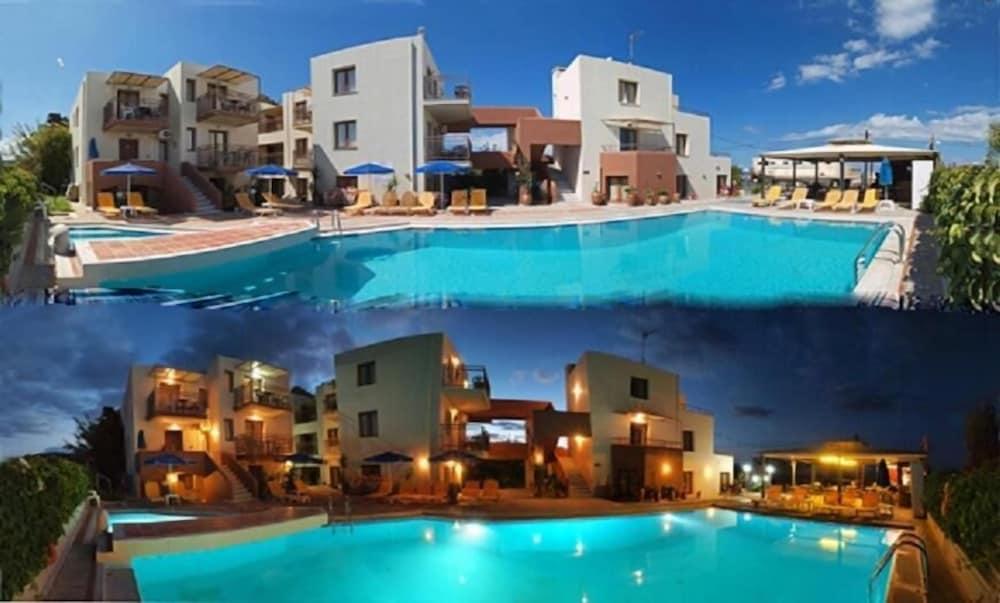 Alexandros M Lejlighedshotel Maleme Eksteriør billede