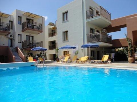 Alexandros M Lejlighedshotel Maleme Eksteriør billede